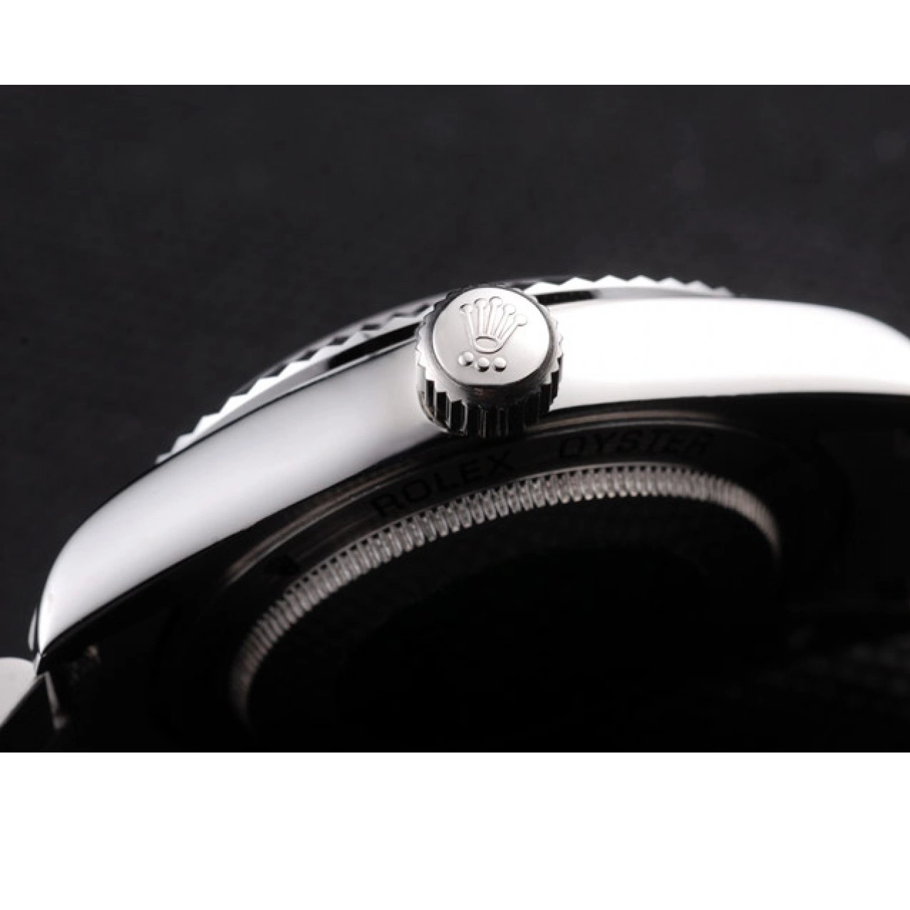 MiroTime 0729 Rolex Day-Date Polished Stainless Steel White Dial